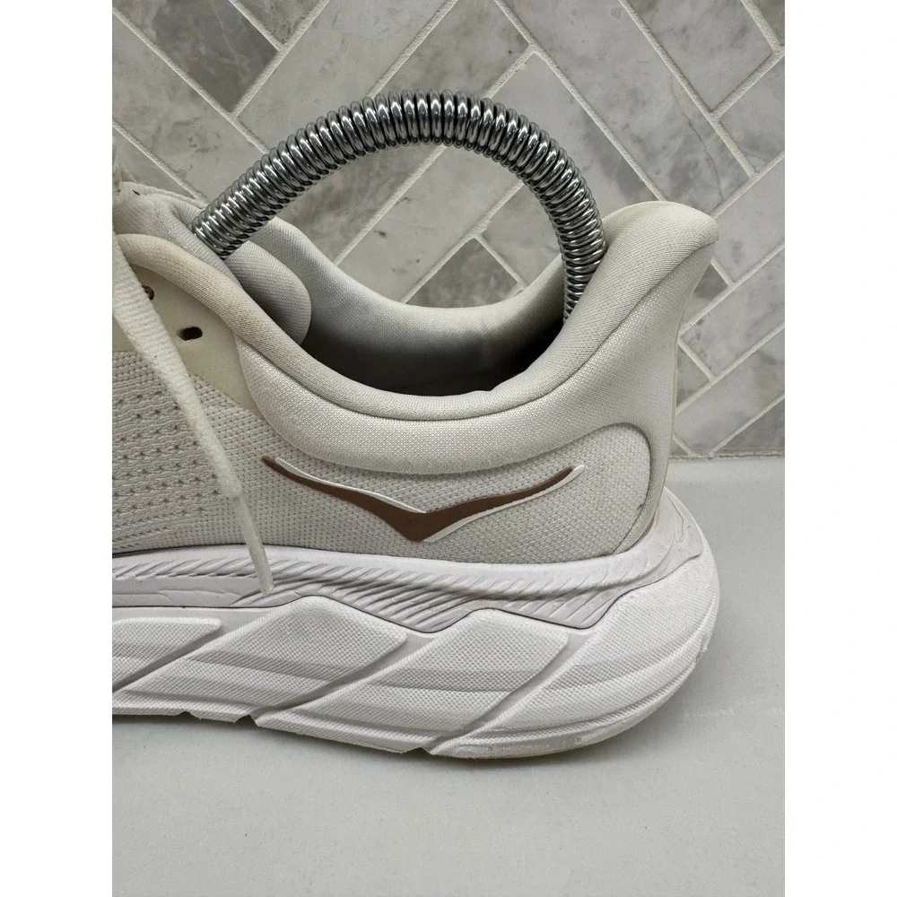 Hoka One One Arahi 7 Running Shoes Women Size 8.5 B 8.5B White Athletic Sneakers